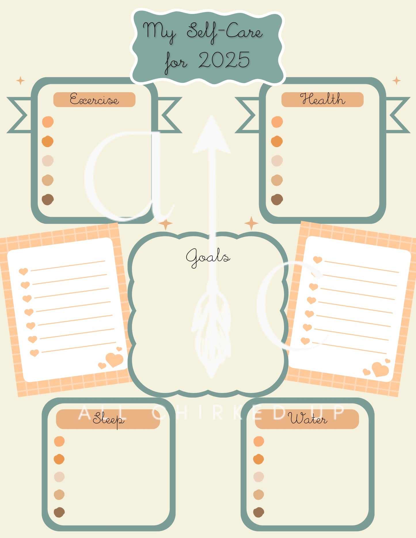New Year New Plan Printable Bundle